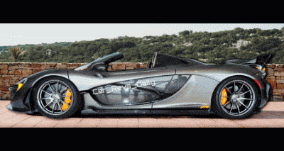 mclaren p1 spider gif