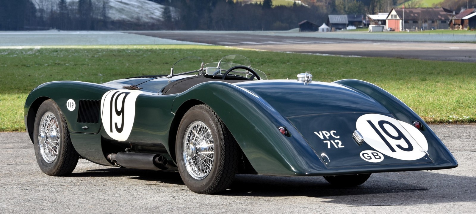 1952 Jaguar C-Type Le Mans Kettle Aerodynamic Recreation 2