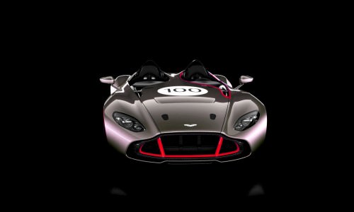 2013 Aston Martin CC100 Speedster COLORIZER red86