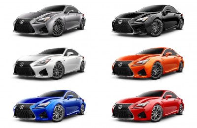 2015 Lexus RC F Colors and Wheels Visualizer 20-tile