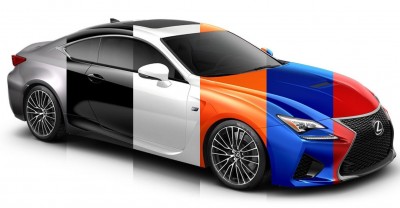 2015 Lexus RC F Colors and Wheels Visualizer 36_001-horz