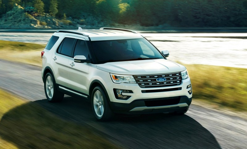 2016 Ford Explorer Colors