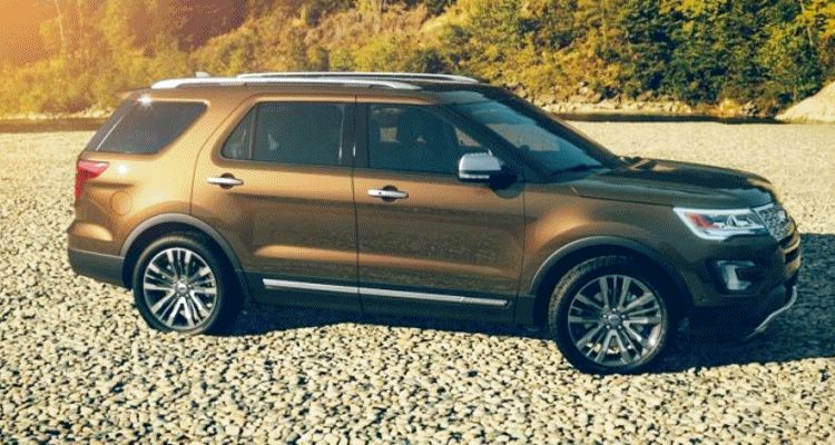 2016 Ford Explorer Colors