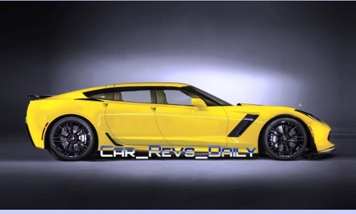 Chevrolet Corvette Z06 Sedan Draft Layers 10