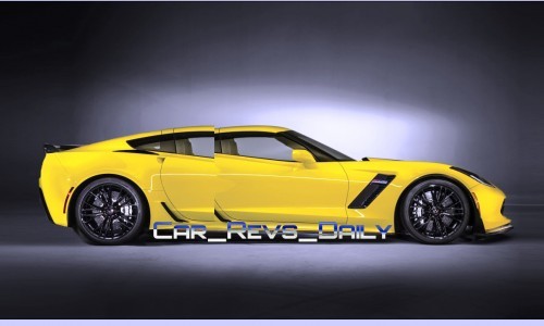 Chevrolet Corvette Z06 Sedan Draft Layers 2