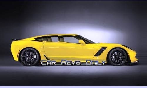 Chevrolet Corvette Z06 Sedan Draft Layers 4