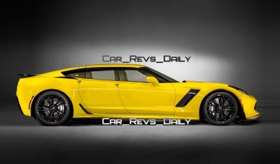 Future Supercar Renderings - 2017 Chevrolet Corvette Z06 Sedan 2