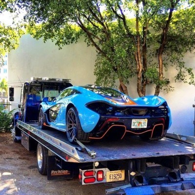 McLaren P1 Gulf Livery by MSO Delivered to Very Happy New Owner! 10