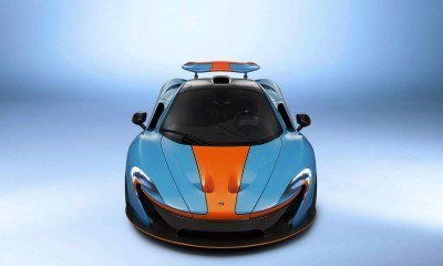 McLaren P1 Gulf Livery by MSO Delivered to Very Happy New Owner! 2