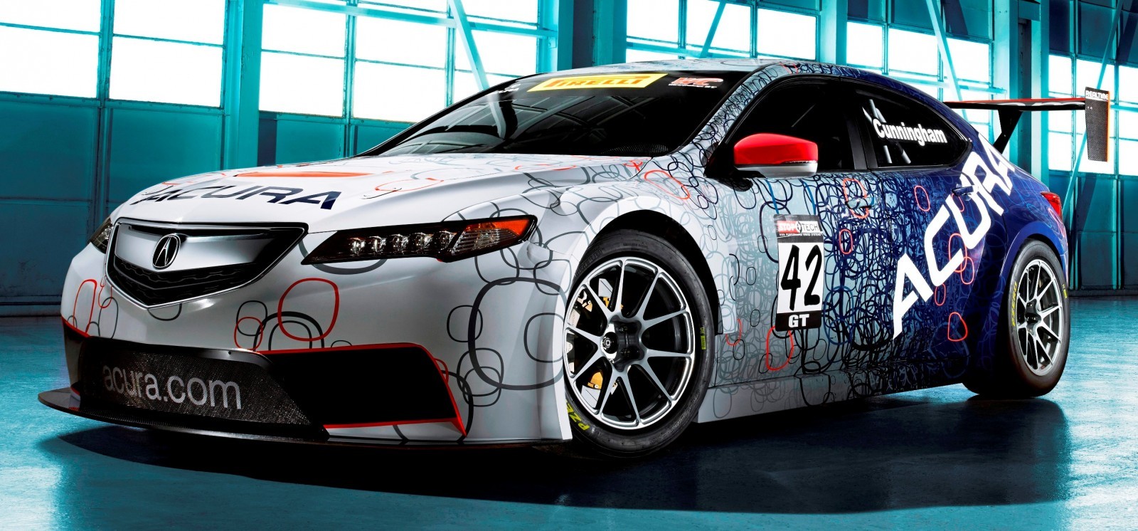 2015 Acura TLX GT Racecar Boosts Off 2015 TLX Lanuch with 500Hp Twin ...