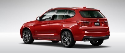 2015 BMW X3 sDrive28i M SPORT Red 17