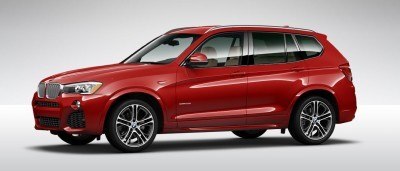 2015 BMW X3 sDrive28i M SPORT Red 9