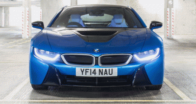 2015 BMW i8 london GIF1