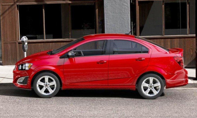 2015 Chevy Sonic RS Sedan COLORS and Buyers Guide Info 35