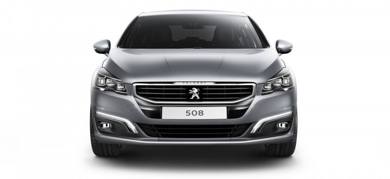 2015 Peugeot 508 Facelifted With New LED DRLs, Box-Design Beams and Tweaked Cabin Tech 5