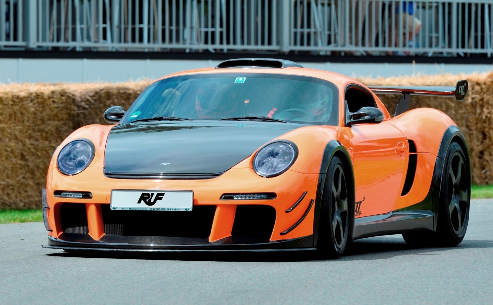 777HP, 236MPH 2015 RUF CTR3 Clubsport Is Veyron-Hunting, Twin-Turbo Cayman