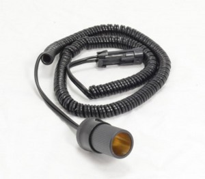 12v Auxiliary feed with cigarette lighter type socket