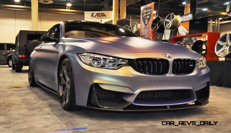 2015 BMW M4 by IKON Wraps 12