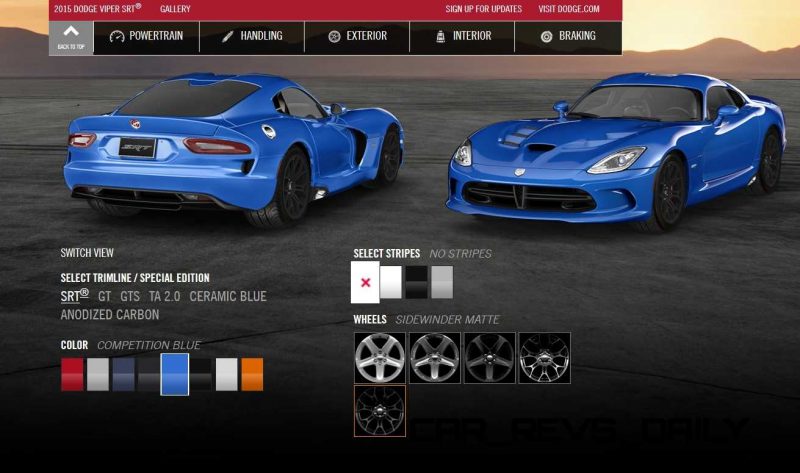 2015 Dodge Viper COLORS 11