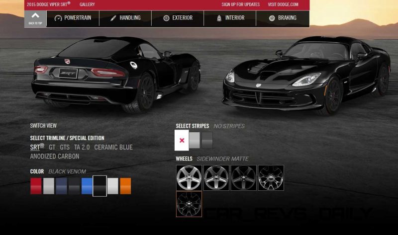 2015 Dodge Viper COLORS 12