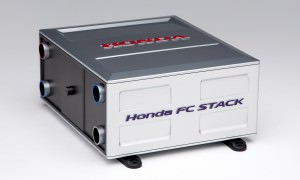 Honda FCV Concept Fuel Cell Stack Compared to
FCX Clarity Versio