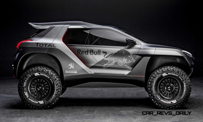 Peugeot 2008 DKR revealed in Nanterre, France on March 28th, 201