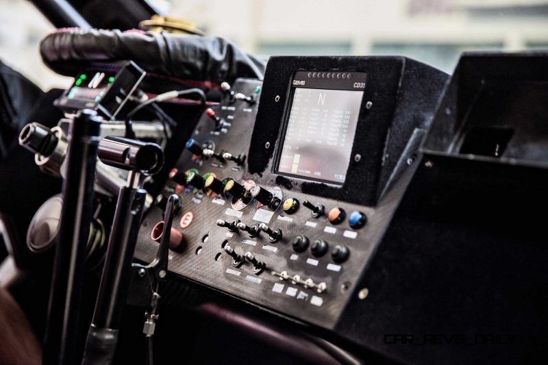 The Peugeot 2008 DKR in Peugeot Sport Workshop, Velizy-Villacoub