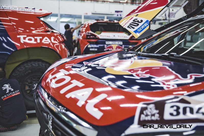 The Peugeot 2008 DKR - Detail