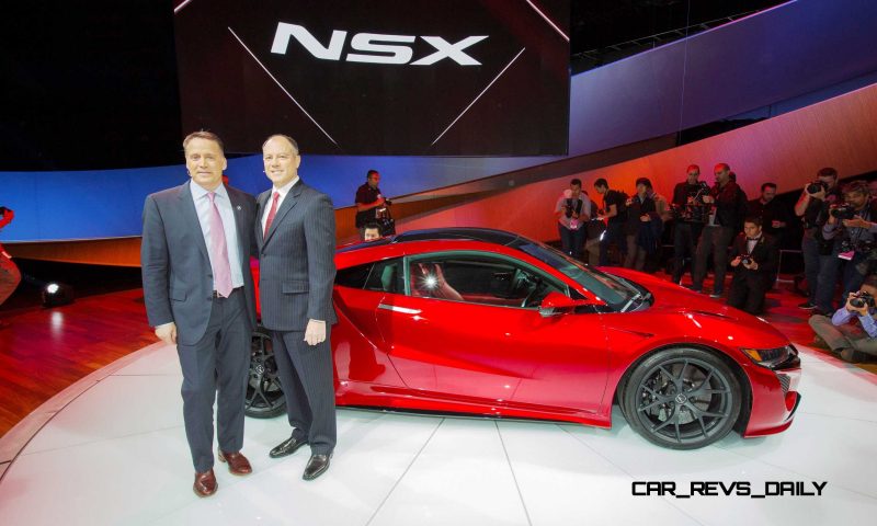 Acura NSX Reveal at 2015 NAIAS