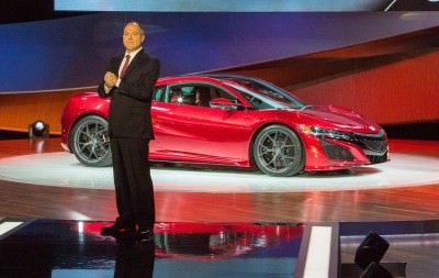 Acura NSX Reveal at 2015 NAIAS