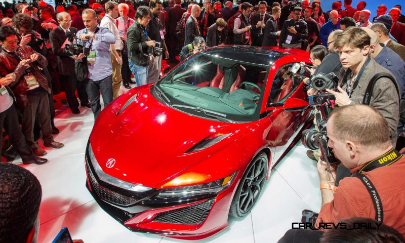 Acura NSX Reveal at 2015 NAIAS