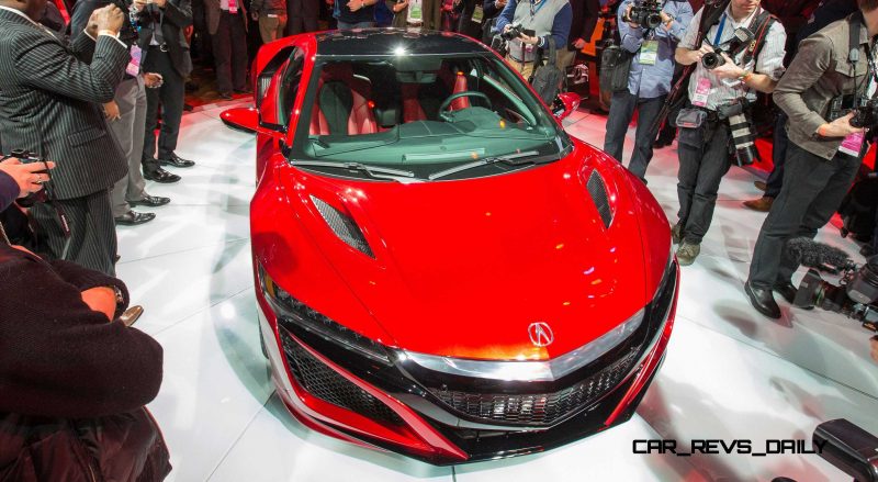 Acura NSX Reveal at 2015 NAIAS