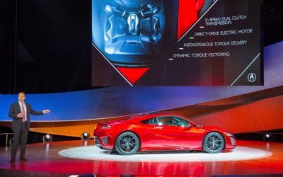 Acura NSX Reveal at 2015 NAIAS