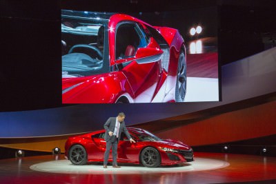 Acura NSX Reveal at 2015 NAIAS