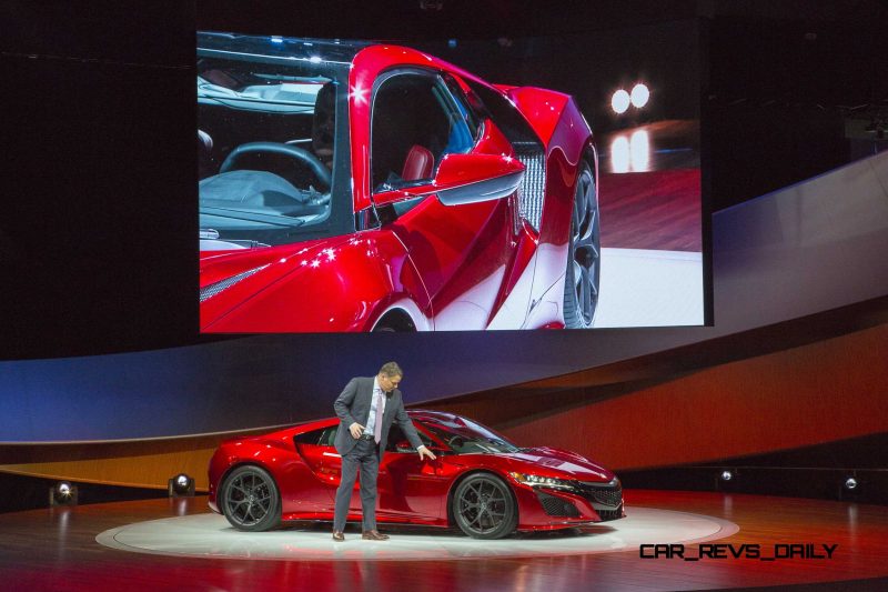 Acura NSX Reveal at 2015 NAIAS