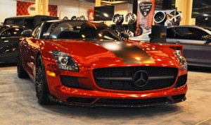 AMG SLS Roadster by IKON Wraps 1