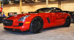 AMG SLS Roadster by IKON Wraps 2