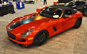 AMG SLS Roadster by IKON Wraps 3