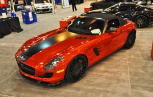 AMG SLS Roadster by IKON Wraps 4