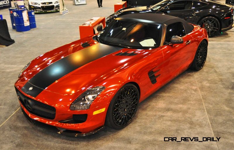 AMG SLS Roadster by IKON Wraps 5