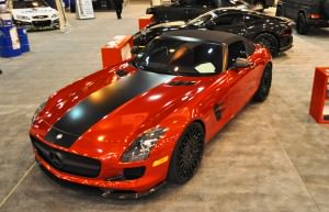 AMG SLS Roadster by IKON Wraps 6