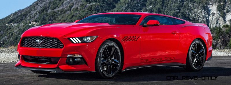 Future Car Renderings - 2017 Ford Mustang Mach 1 1