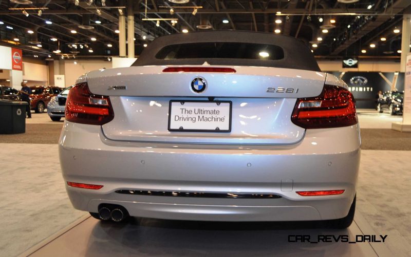 Houston Auto Show - 2015 BMW 228i xDrive Convertible in Luxury Trim 11