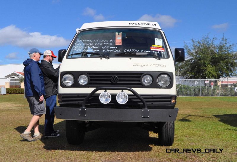 Mecum Florida 2015 Favorites - 1987 Volkswagen SYNCHRO 4x4 TurboDiesel Westfalia 3