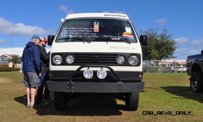 Mecum Florida 2015 Favorites - 1987 Volkswagen SYNCHRO 4x4 TurboDiesel Westfalia 4