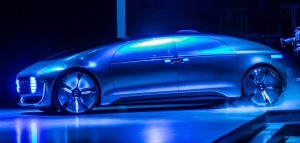 World premiere of the Mercedes-Benz F 015 Luxury in Motion at th