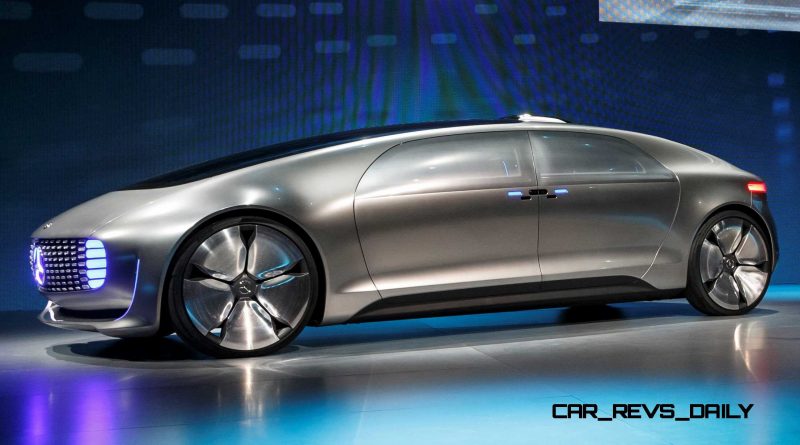 World premiere of the Mercedes-Benz F 015 Luxury in Motion at th