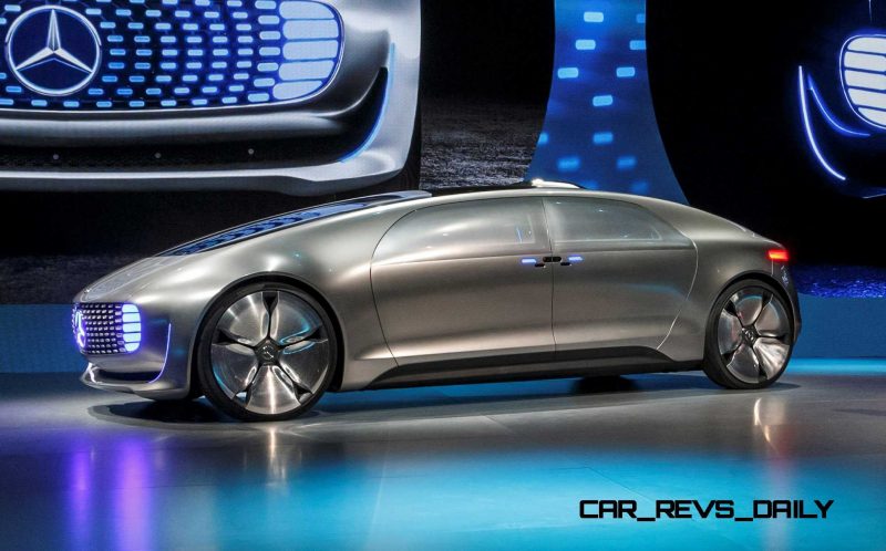 World premiere of the Mercedes-Benz F 015 Luxury in Motion at th