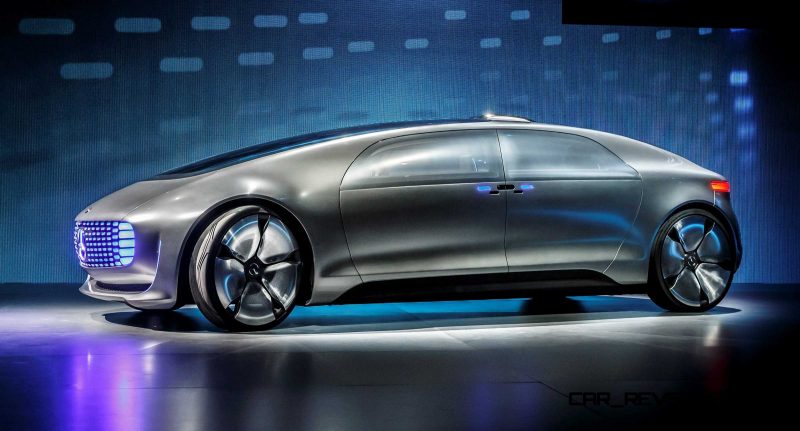 World premiere of the Mercedes-Benz F 015 Luxury in Motion at th