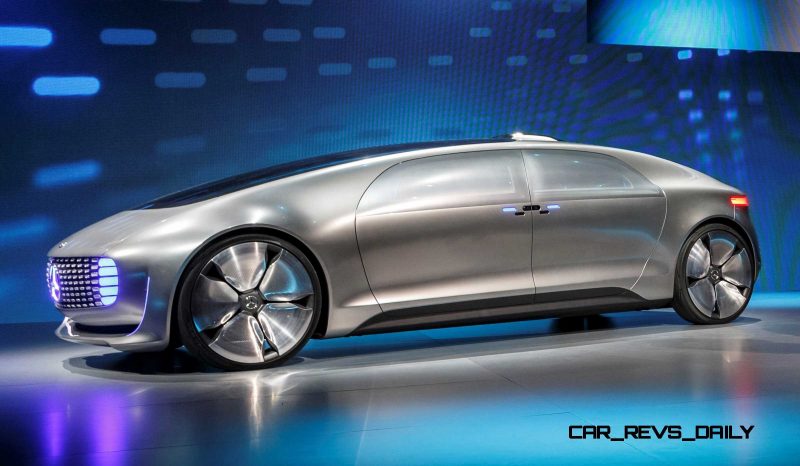 World premiere of the Mercedes-Benz F 015 Luxury in Motion at th